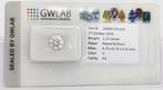 1 pcs Diamant (Natuurlijk) - 1.21 ct - Rond - H - SI1 -, Sieraden, Tassen en Uiterlijk, Edelstenen, Nieuw