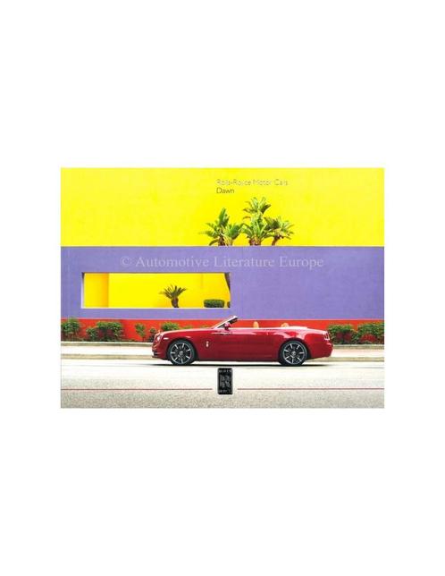 2017 ROLLS ROYCE DAWN BROCHURE ENGELS, Boeken, Auto's | Folders en Tijdschriften