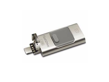 Veiling - Flashdrive 3 in 1 - USB - Lightning - Micro usb - beschikbaar voor biedingen