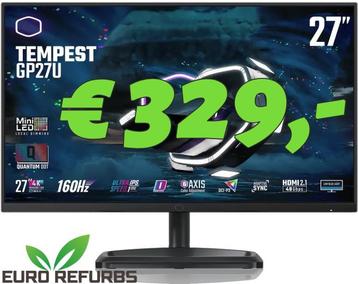 4K Gaming Monitor Refurbished 27 Inch 160 Hz 1 Jaar Garantie beschikbaar voor biedingen