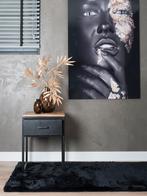 Vloerkleed Gentle Black 90, Huis en Inrichting, Nieuw