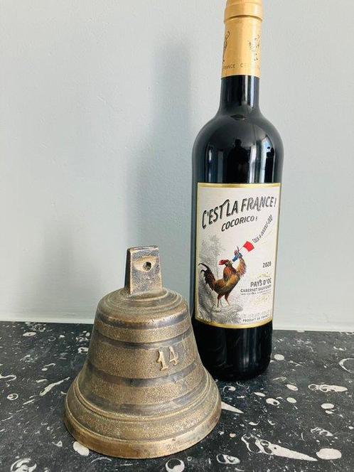 Scheepsbel - Brons - Bronzen scheepsbel, Antiek en Kunst, Curiosa en Brocante