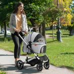 TRUUSK Opvouwbare 3-in-1 Hondenbuggy en Kattenwagen - Voor H, Verzenden, Nieuw