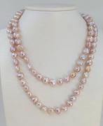 Zonder Minimumprijs - Halsketting 9x11mm roze Edisonparels -, Sieraden, Tassen en Uiterlijk, Kettingen, Nieuw