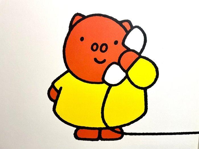 Dick Bruna - Boris Bear on the phone 1980, Antiek en Kunst, Kunst | Designobjecten