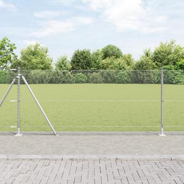 vidaXL Hexagon Fence 1x100 m Gegalvaniseerd Staal beschikbaar voor biedingen
