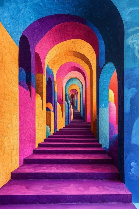 Iconica - Endless Journey · XXL, Antiek en Kunst, Kunst | Schilderijen | Modern
