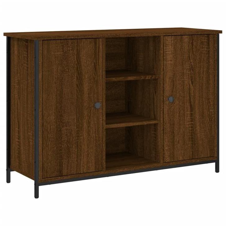 Bewerkt Houten Dressoir 70cm hoog | Tweedekansje, Huis en Inrichting, Kasten | Dressoirs, 100 tot 150 cm, 25 tot 50 cm, Nieuw