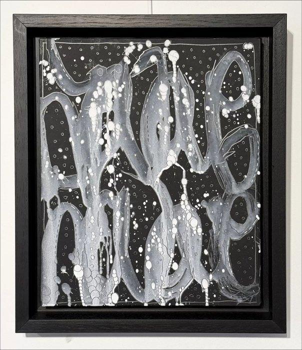 Jonone (1963) - Composition en noir (original artwork), Antiek en Kunst, Kunst | Schilderijen | Modern