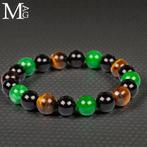 Stone Trinity - Elemental Balance - Jade Onyx Tijgeroog