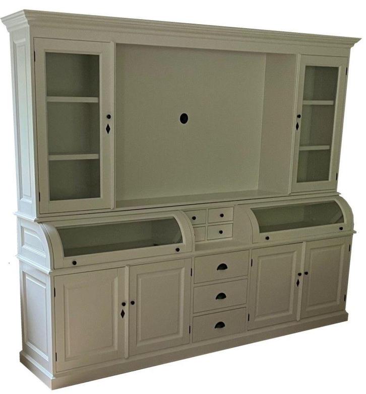 TV-Buffetkast wit Bastiaan 260cm, Huis en Inrichting, Kasten | Buffetkasten, Ophalen of Verzenden