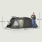 TRUUSK Tunnel Tent Voor 4 Personen Licht, Stabiel Waterdicht, Verzenden, Nieuw