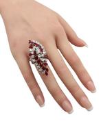 Ring - 18 karaat Witgoud Diamant (Natuurlijk), Nieuw