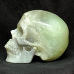 Handgesneden kristallen schedel de Jade Xiuyan -