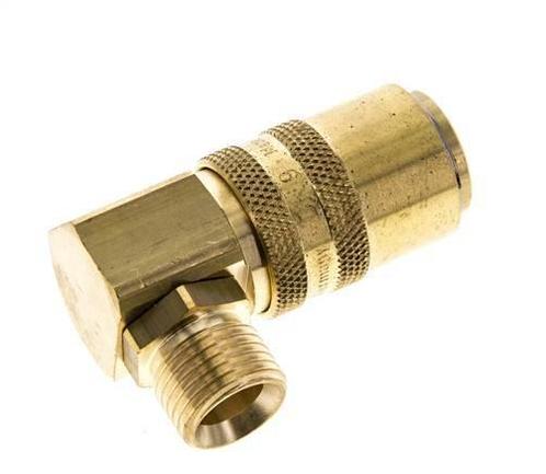 Messing DN 9 Tempereerkoppeling Snelkoppeling M16x1.5, Doe-het-zelf en Verbouw, Overige Doe-het-zelf en Verbouw, Nieuw, Verzenden