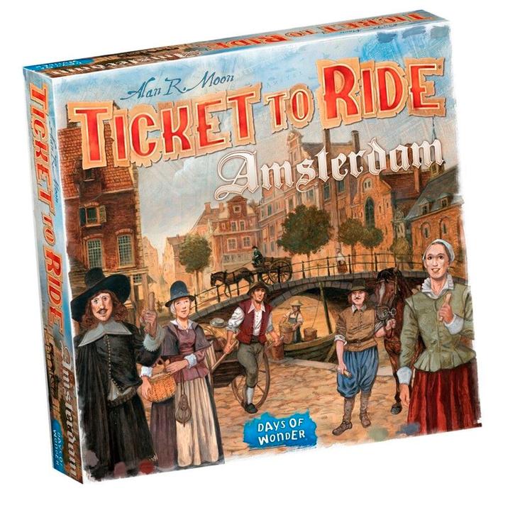 Days of Wonder Ticket To Ride Amsterdam, Hobby en Vrije tijd, Gezelschapsspellen | Bordspellen, Nieuw, Verzenden