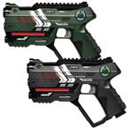 2 Light Battle Connect Anti-cheat laserguns - Metallic, Ophalen of Verzenden, Nieuw