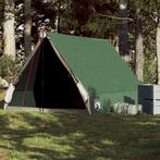 vidaXL Tent A-frame 2-persoons waterdicht groen, Caravans en Kamperen, Tenten, Nieuw, Tot en met 2