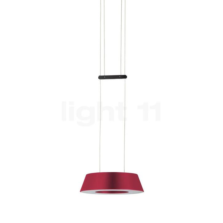 Oligo Glance Hanglamp LED, rood mat (Hanglampen), Huis en Inrichting, Lampen | Hanglampen, Nieuw, Verzenden