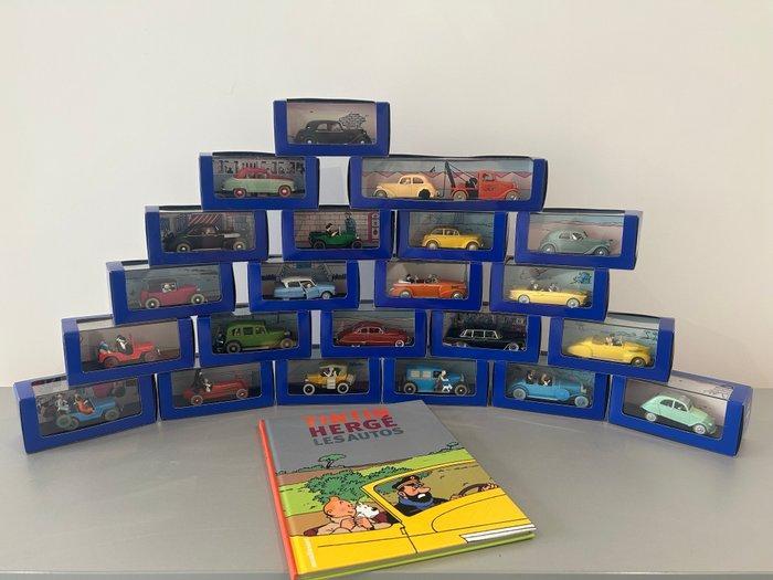 Tintin Set van 24 autos in schaal 1:43 - 2000, Boeken, Strips | Comics