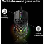 Gaming muis met RGB LED verlichting en 6 knoppen 7200 DPI, Ophalen of Verzenden, Nieuw