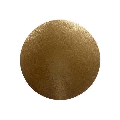 Taartkarton Goud/Wit Ø26cm per stuk, Hobby en Vrije tijd, Taarten en Cupcakes maken, Nieuw, Verzenden