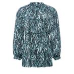 Marc Aurel • blouse met reptielen print • 36, Kleding | Dames, Tops, Nieuw, Groen, Marc Aurel, Maat 36 (S)