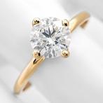 Zonder minimumprijs - Ring - 14 karaat Geel goud - 0.85ct., Nieuw