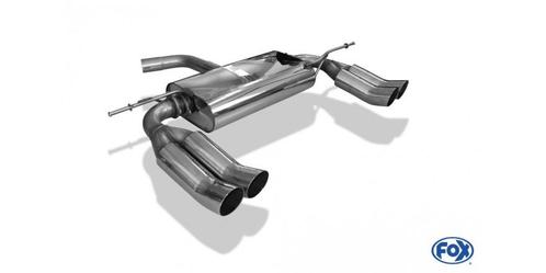 FOX VW Touran einddemper eind rechts/links - 2x76 type 18 re, Auto-onderdelen, Uitlaatsystemen, Nieuw, Verzenden