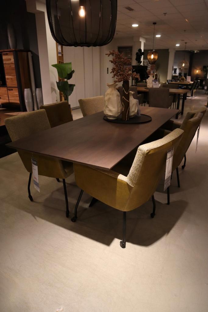 Carento Eettafel - IN.HOUSE, Huis en Inrichting, Tafels | Eettafels, 50 tot 100 cm, 150 tot 200 cm, Rechthoekig, Nieuw, Eikenhout