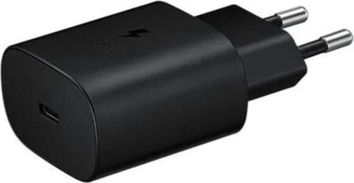 Snel Lader - USB-C - Zwart - Universeel, Telecommunicatie, Mobiele telefoons | Telefoon-opladers, Nieuw, Verzenden