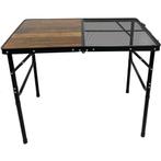 Verstelbare Tuintafel - Multifunctionele Vouwtafel - 90x60cm, Caravans en Kamperen, Nieuw