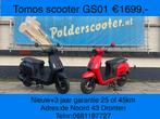 tomos gs01 scooter / nieuw / 25 of 45 km/h /showroom deals!, Ophalen, Nieuw