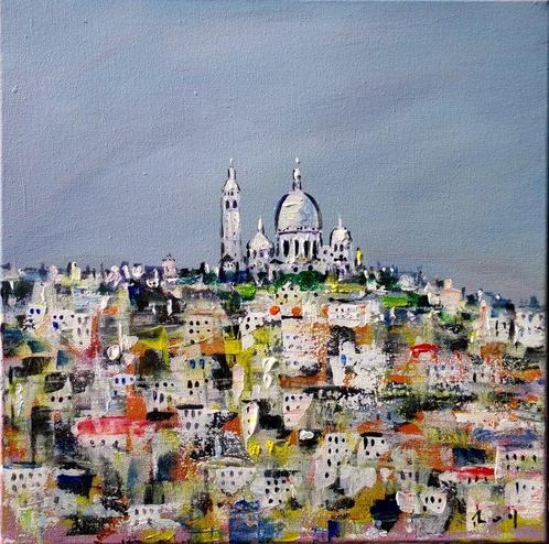 Denis Pascal dit Roy (XX-XXI) - Paris. Montmartre et le, Antiek en Kunst, Kunst | Schilderijen | Klassiek