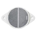 Witte reflector | 78 x 5,5mm | schroefmontage, Auto diversen, Verzenden, Nieuw