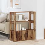 vidaXL Dressoir Oud hout 30 x 80 x 90 cm Bewerkt hout, Verzenden, Nieuw, Overige houtsoorten, Minder dan 50 cm