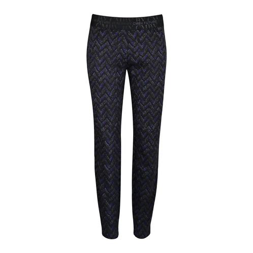 Cambio • Jorden pure broek zigzag • 36, Kleding | Dames, Broeken en Pantalons, Zwart, Nieuw, Maat 36 (S), Verzenden