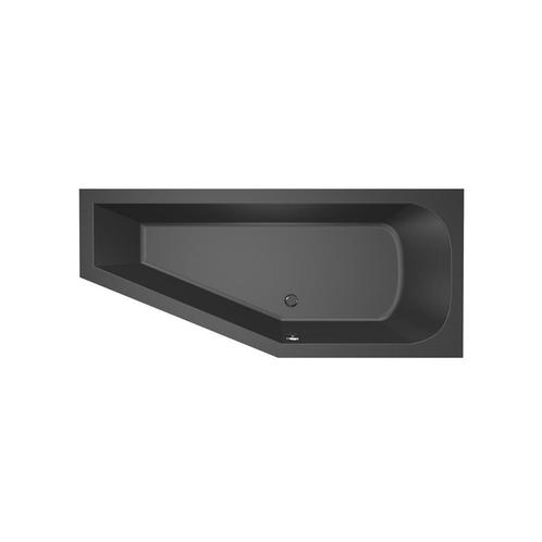 Hoekbad Xenz Lagoon Compact 160x75x45 cm Rechts Ebony, Doe-het-zelf en Verbouw, Sanitair, Bad, Nieuw, Ophalen of Verzenden