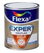Flexa Expert Houtlak Hoogglans - Zandbeige - 0,75 liter, Beige, Nieuw, Ophalen of Verzenden, Lak