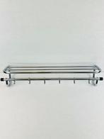 Kapstok - Gispen-stijl - Metaal, Hout - Nederlands