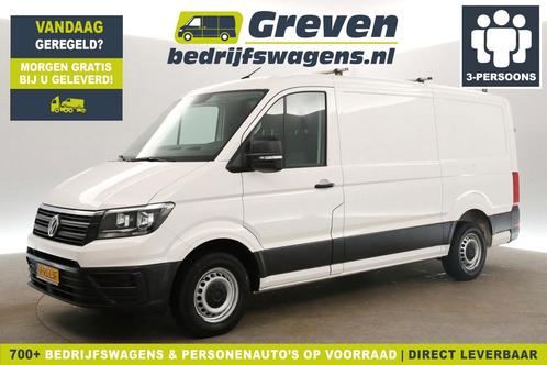 Volkswagen Crafter 30 2.0 TDI L3H2, Auto's, Bestelauto's, Onderhoudsboekje, Lease, Handgeschakeld, Wit, Volkswagen, Financial lease