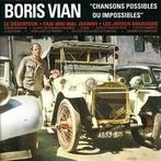 cd - Boris Vian - Chansons Possibles Ou Impossibles, Zo goed als nieuw, Verzenden