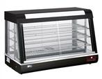 Warmhoudvitrine | RVS | Zwart | 90x48x(h)60,5 cm CaterChef, Verzenden, Nieuw in verpakking