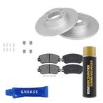 Voordeelset Remschijven + Remblokken SEAT IBIZA 0.9 voorzijd, Verzenden, Nieuw