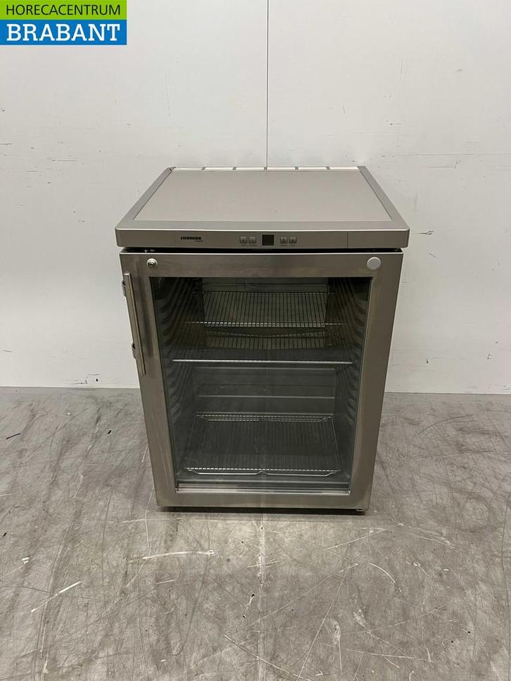RVS Liebherr Glasdeurkoeling Koelkast Koeling 143 liter 230V, Zakelijke goederen, Horeca | Keukenapparatuur, Nieuw zonder verpakking