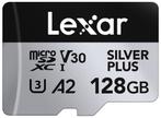 Lexar MicroSDXC Silver Plus UHS-1 128GB V30, Audio, Tv en Foto, Fotografie | Geheugenkaarten, Ophalen of Verzenden, Nieuw, Overige typen
