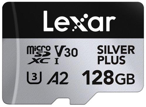 Lexar MicroSDXC Silver Plus UHS-1 128GB V30, Audio, Tv en Foto, Fotografie | Geheugenkaarten, Overige typen, Nieuw, Ophalen of Verzenden
