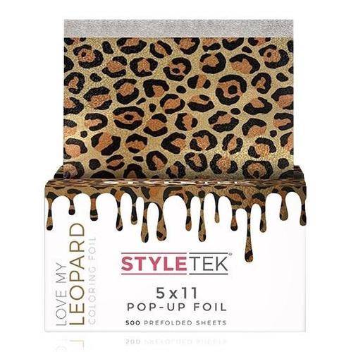 Styletek Voorgevouwen 5x11 Pop Up Leopard Folie - 500st, Sieraden, Tassen en Uiterlijk, Uiterlijk | Haarverzorging, Overige typen