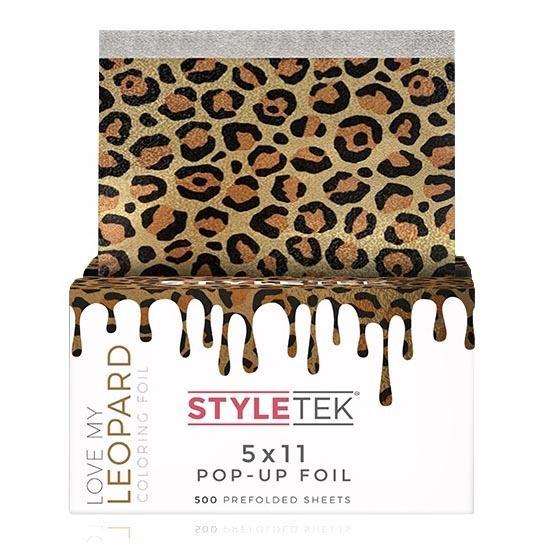 Styletek Voorgevouwen 5x11 Pop Up Leopard Folie - 500st, Sieraden, Tassen en Uiterlijk, Uiterlijk | Haarverzorging, Overige typen