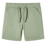 vidaXL Kindershorts met trekkoord 104 lichtkaki, Verzenden, Nieuw